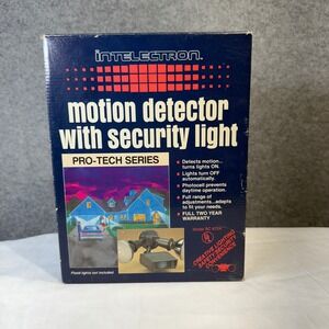 Intelectron Motion Detector Security Light Pro Tech Series Model BC 870K